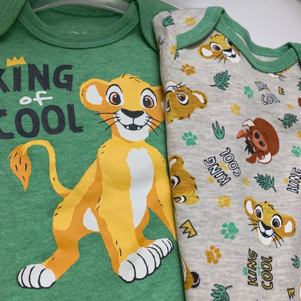 Disney baby 2 pack bodysuit Simba - Picture 4 of 8